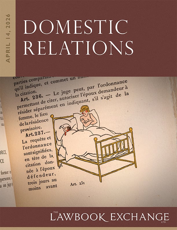 Domestic Relations