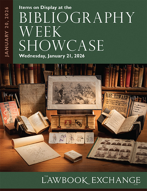 Items on Display at the Bibliography Week Showcase – 15 Items
