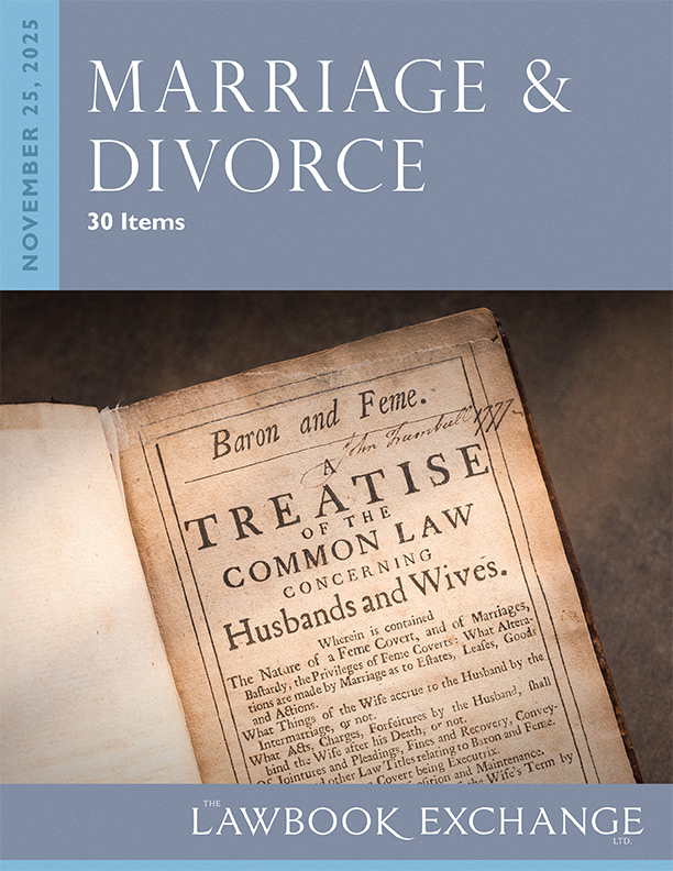 Marriage & Divorce – 30 Items