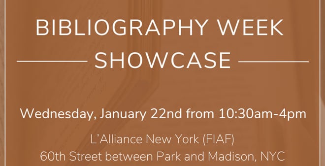 2025 Bibliography Week Showcase