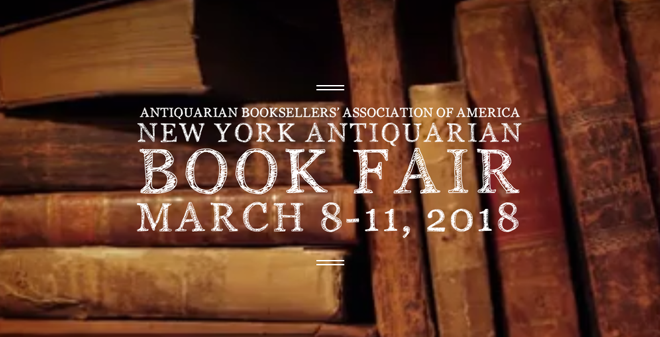 2018 New York Book Fair: Catalogs
