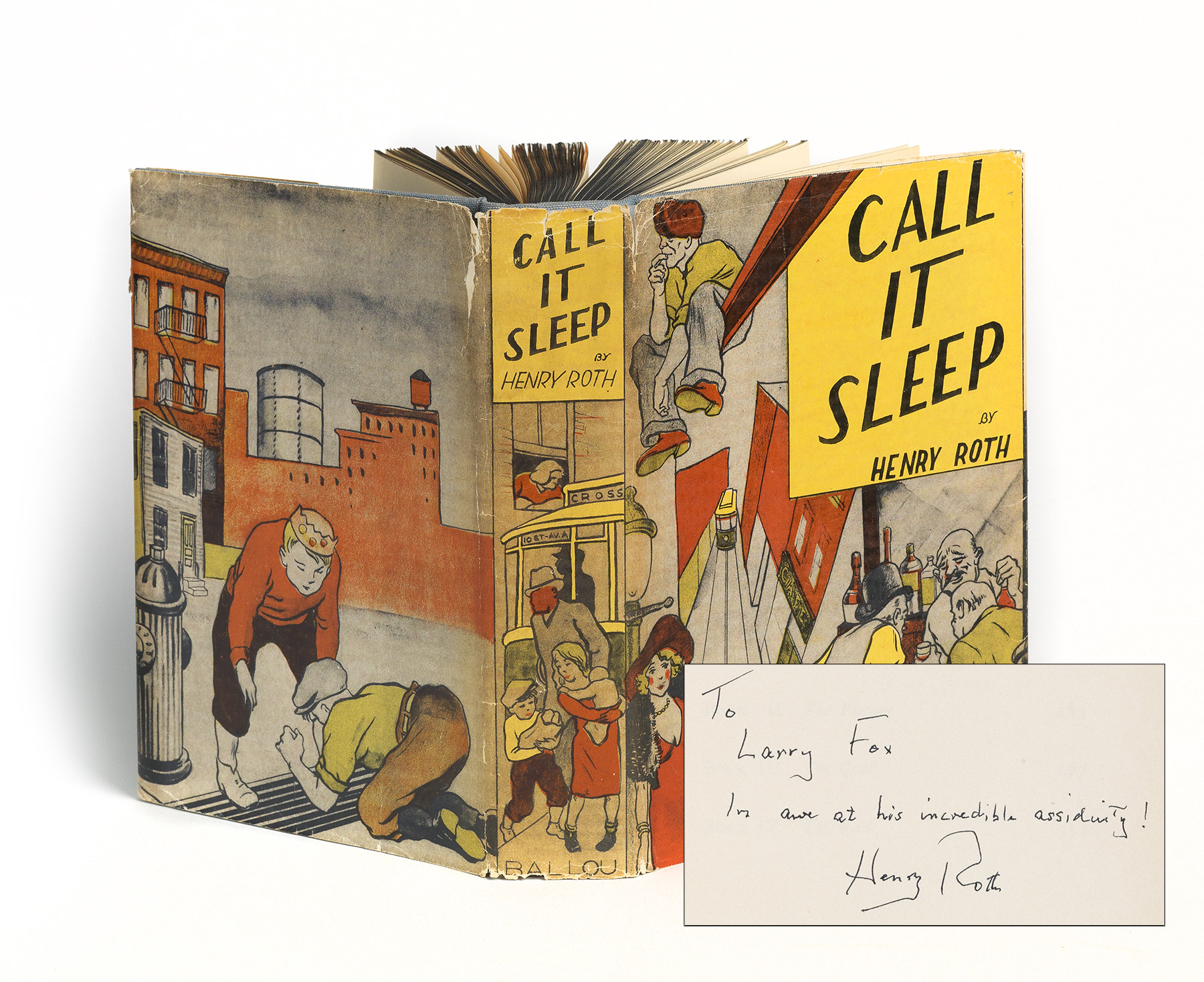 Save the Date: Swann to auction Call it Sleep to Benefit ABAA Charities on May 18th