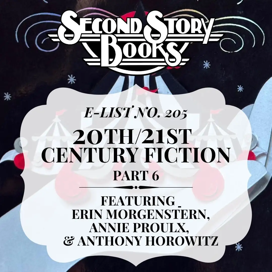 E-List #205: 20th/21st Century Fiction Part the Sixth