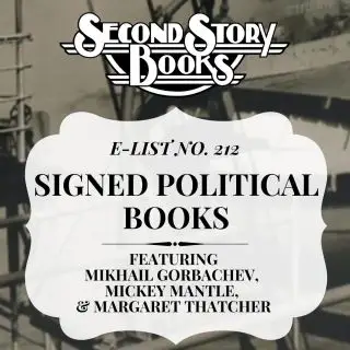 E-List #212: Signed Political Books