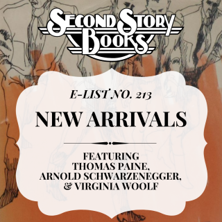 E-List #213: New Arrivals