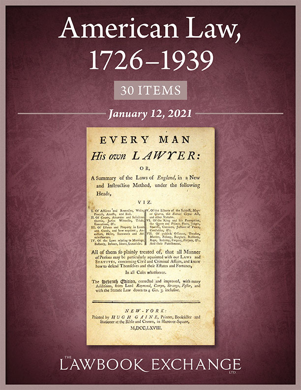 American Law, 1726-1939