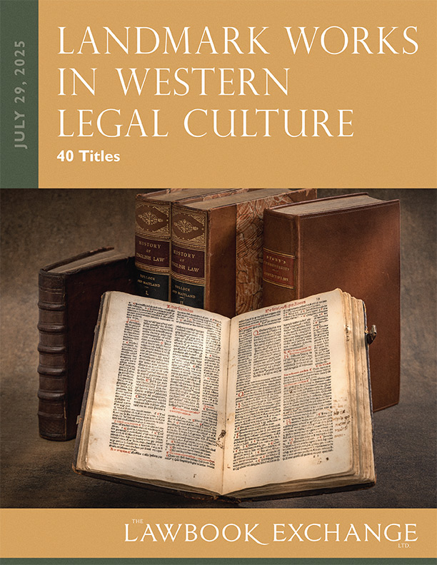 Landmark Works in Western Legal Culture – 40 Items