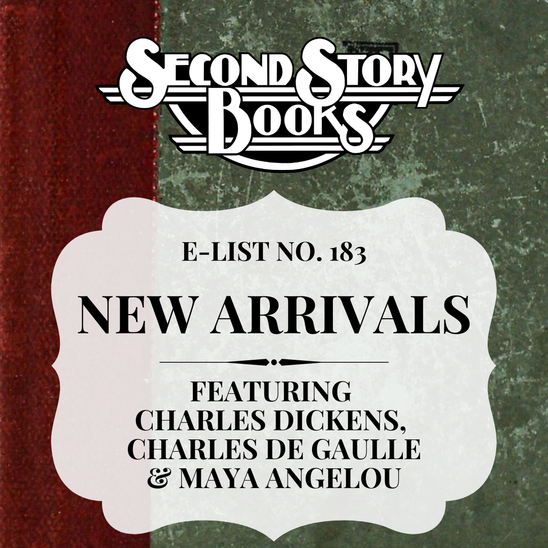 E-List #183: New Arrivals