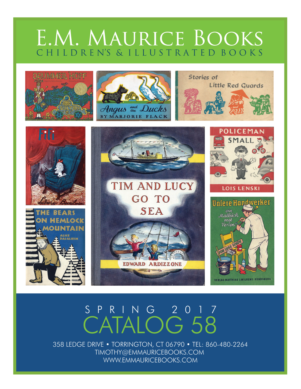 Catalog 58 Spring 2017- Part One