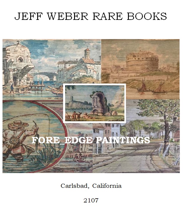 Fore-edge Paintings List July 2017 [PART 1]