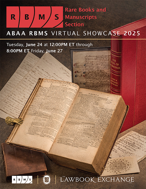 Preview of Our RBMS Virtual Showcase List