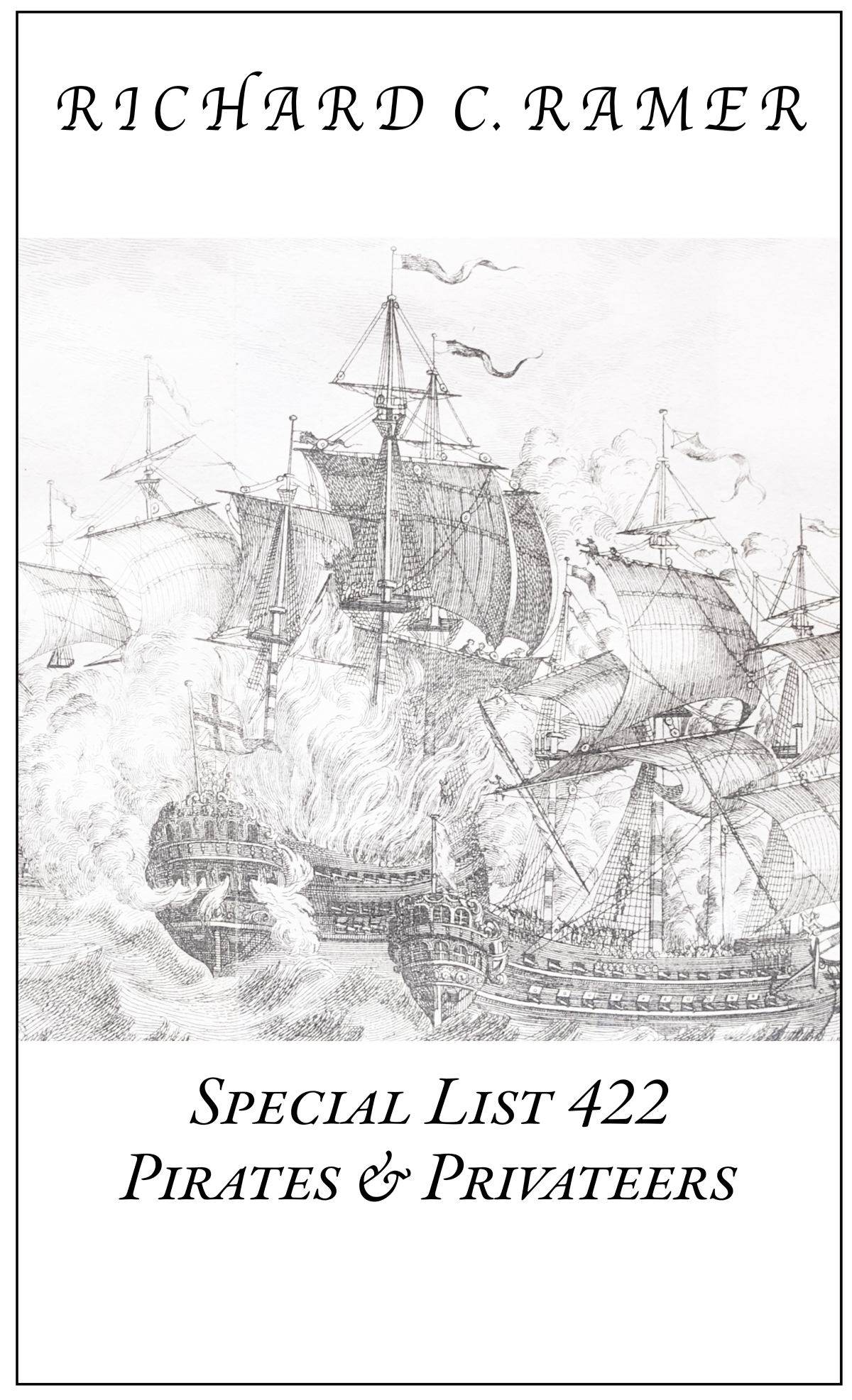 Special List 422: Pirates &amp; Privateers