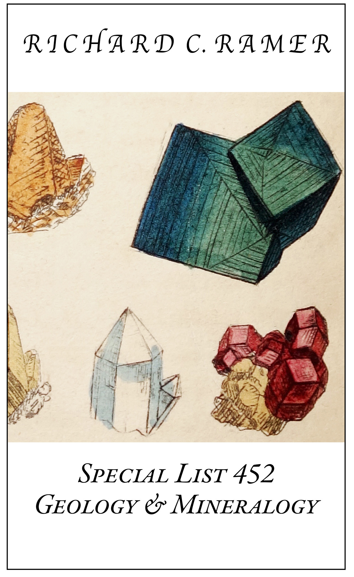 Special List 452: Geology &amp; Mineralogy