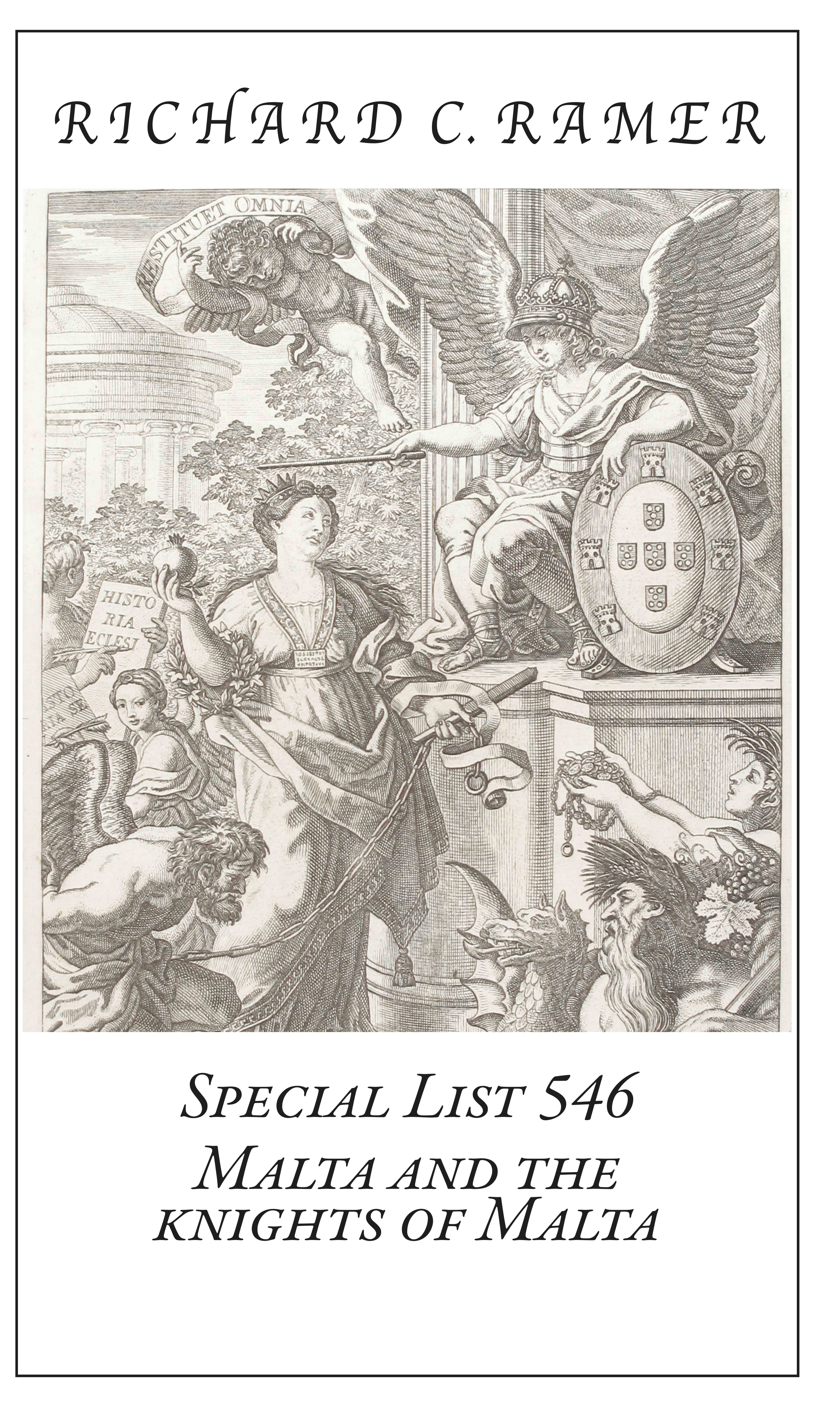 Special List 546: Malta and the Knights of Malta