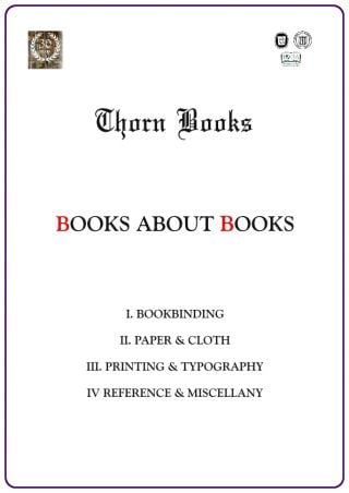 Books About Books