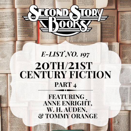 E-List #197: 20th/21st Century Fiction Part the Fourth