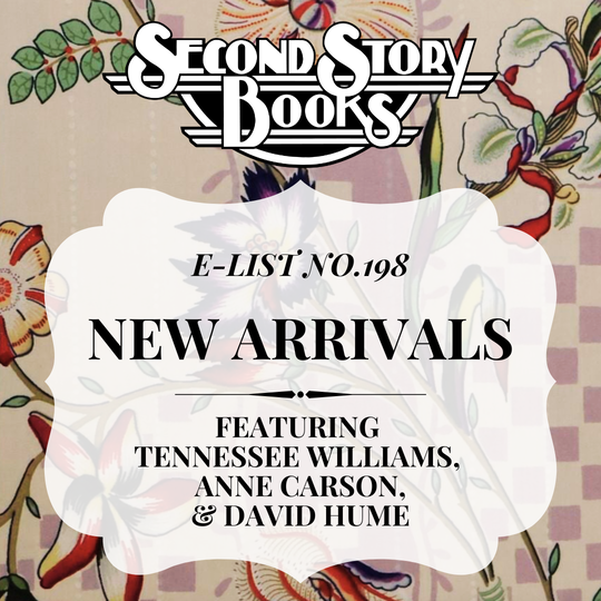 E-List #198: New Arrivals