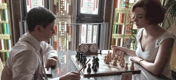 Bobby Fischer vs. Boris Spassky, seen in Bobby Fischer muse…