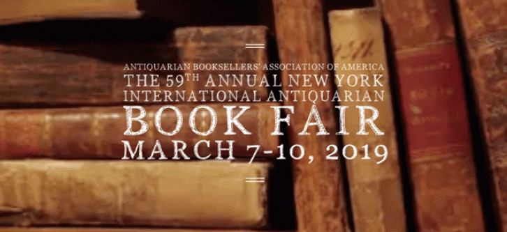 New York Book Fair 2019 | The New Antiquarian | The Blog ...