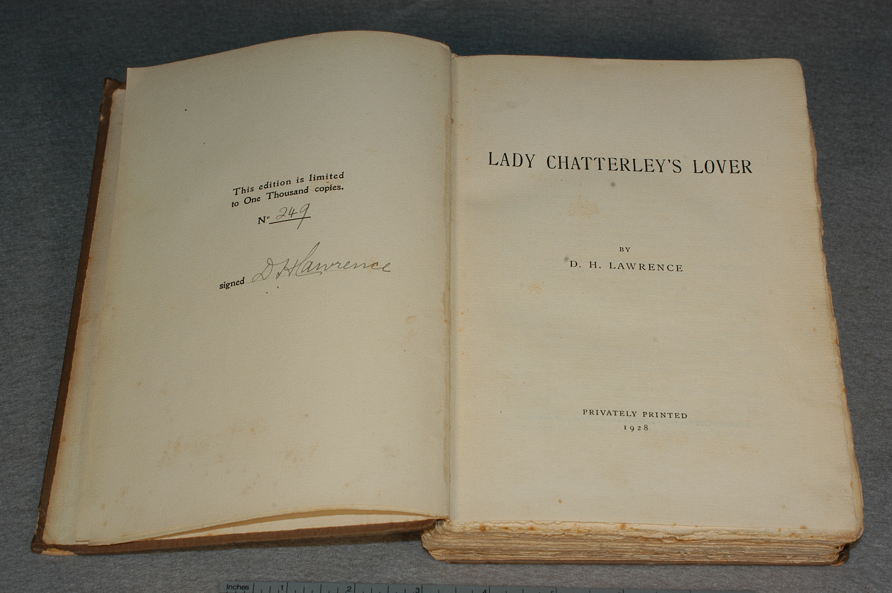Image result for lady chatterley's lover first edition