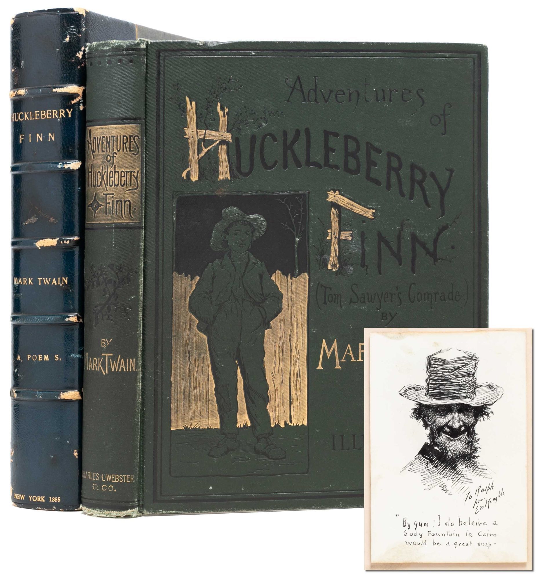 The Adventures of Huckleberry Finn (First Edition)