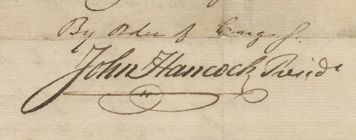 John Hancock Signature