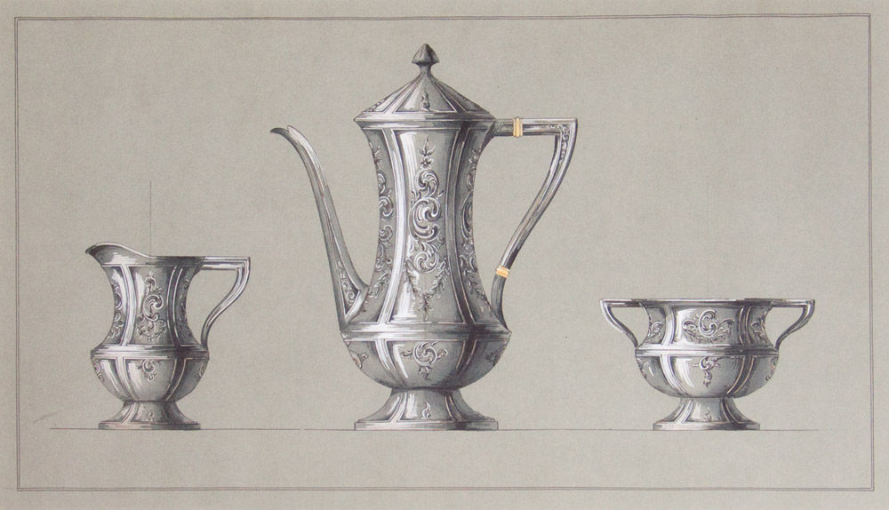Silver Tea Service Design