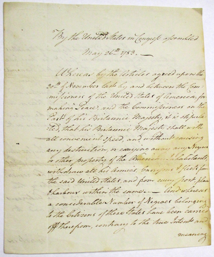 Continental Congress' Resolution