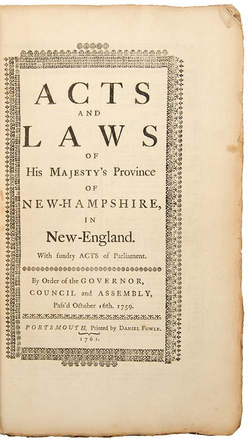 Acts & Laws