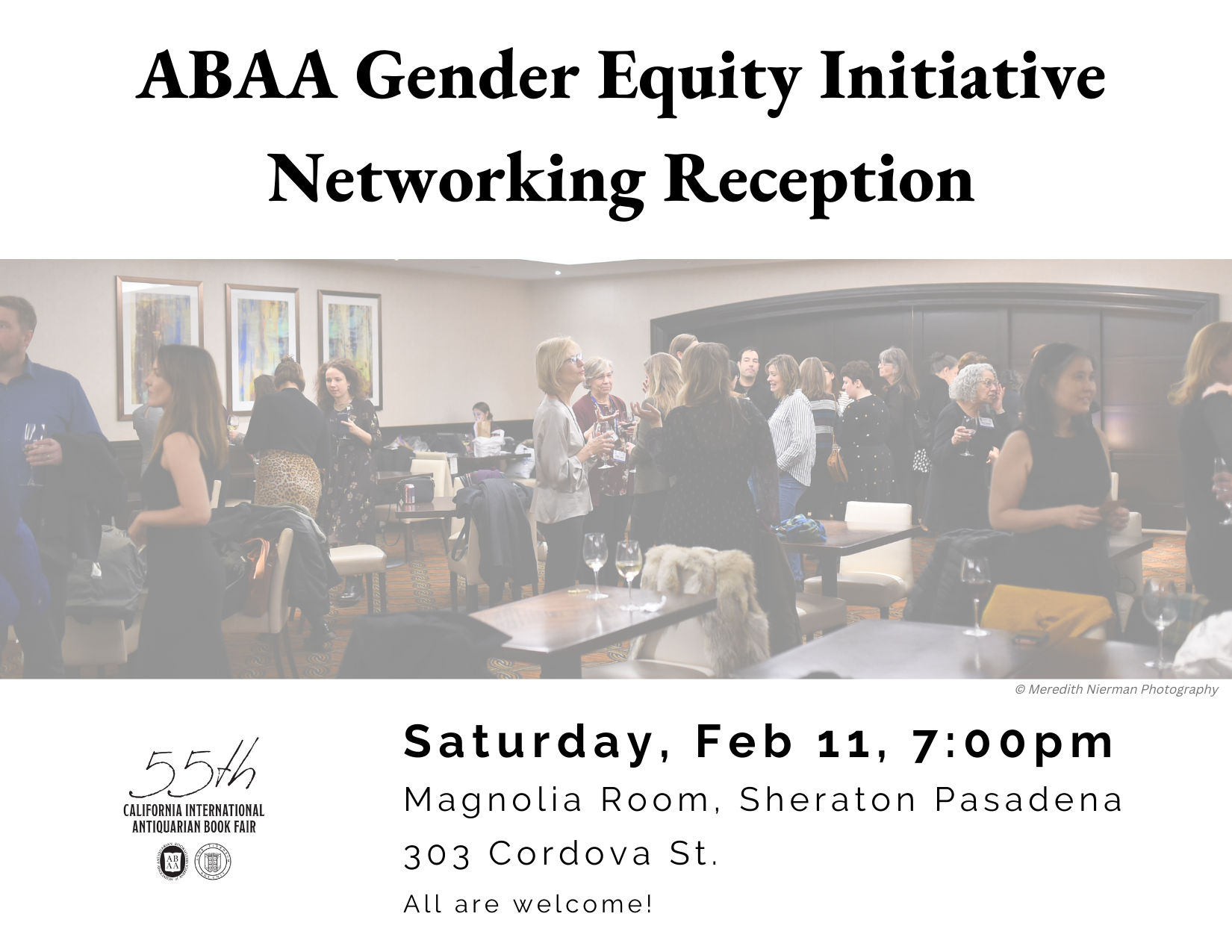 ABAA Gender Equity Initiative Networking Reception