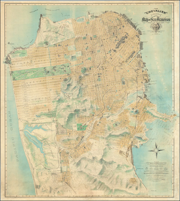 Chevalier San Francisco Map