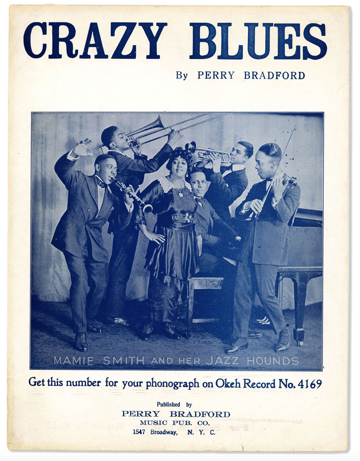 Crazy Blues sheet music