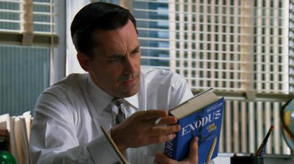 Don reading Exodus