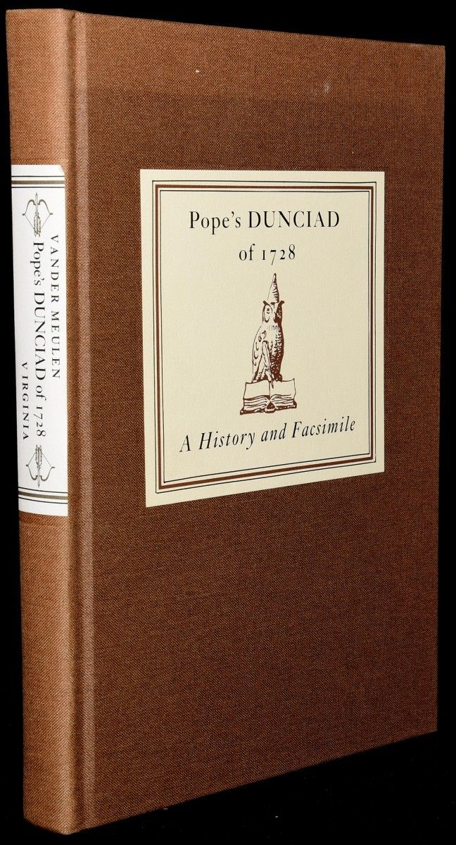 Dunciad, A History and Facsmile