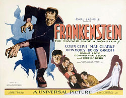 Lobby card, Frankenstein (1931)