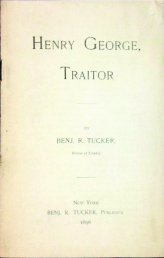 Henry George, Traitor