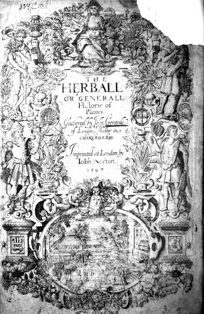 The Herball title page