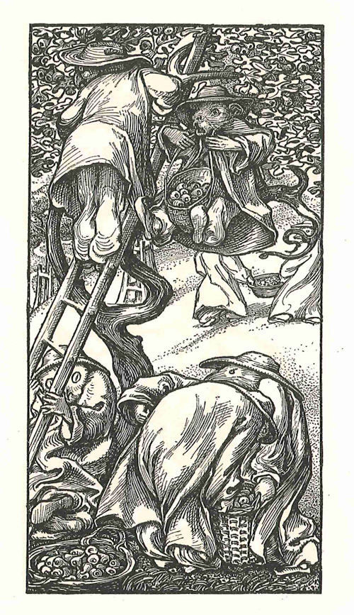 Housman Illustration for Goblin Market
