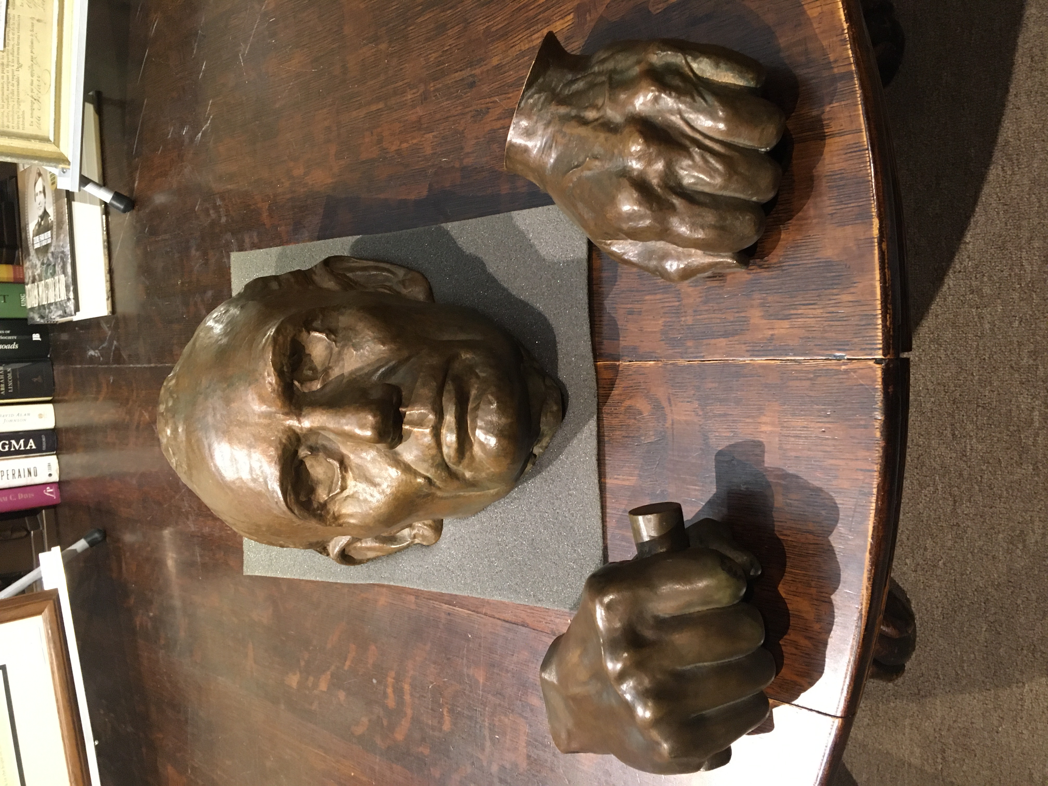 Lincoln Life Mask & Hands