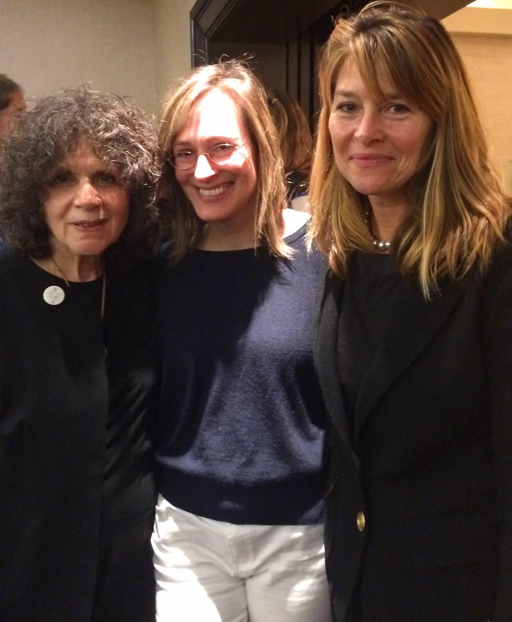 Lisa Baskin (Cumberland), Christine Persche (Appledore), and Liz Young (lizzyoung bookseller)