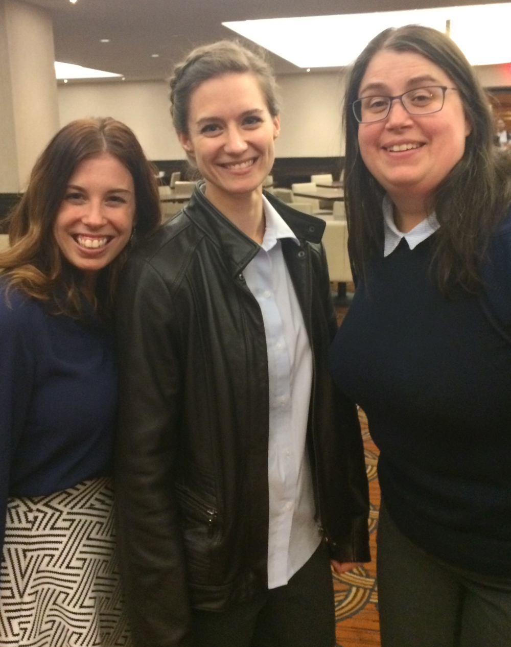 Erin Black (Bauman), Rebecca Romney (Honey & Wax) and Susan Hirsch (Jeff Hirsch)