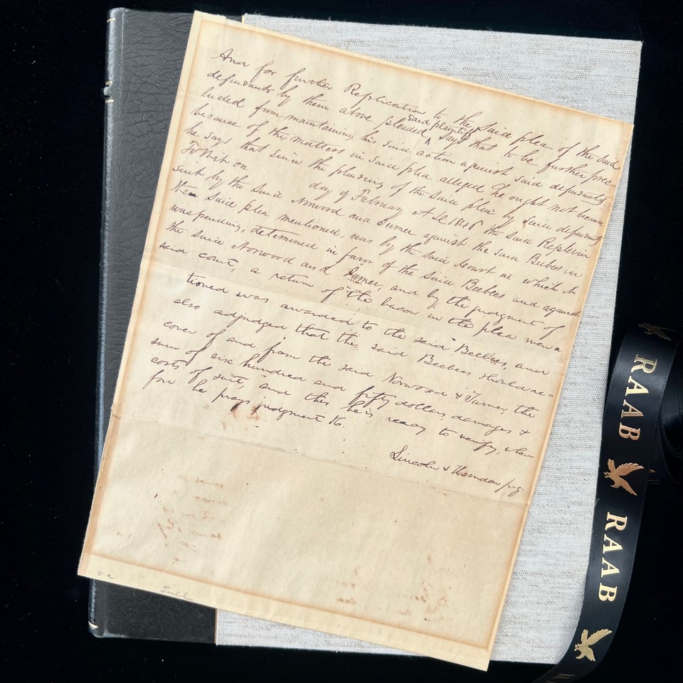 Lincoln Letter