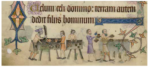 from Luttrell Psalter 