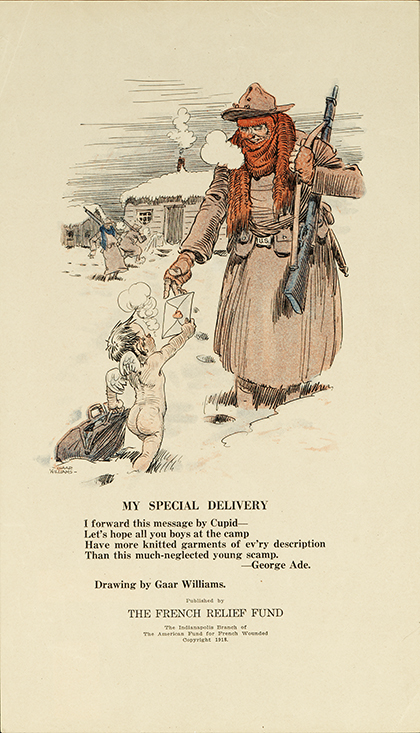 My Special Delivery Rare WWI Valentine