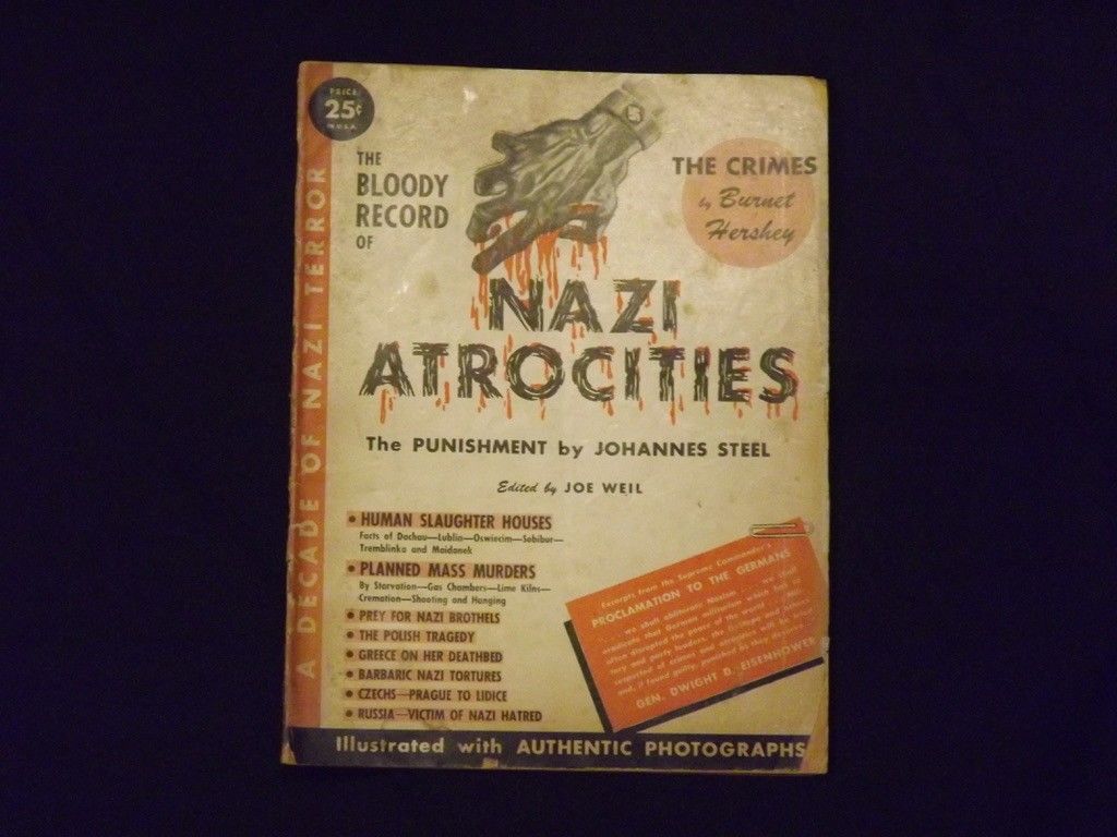 Bloody Record of Nazi Atrocities