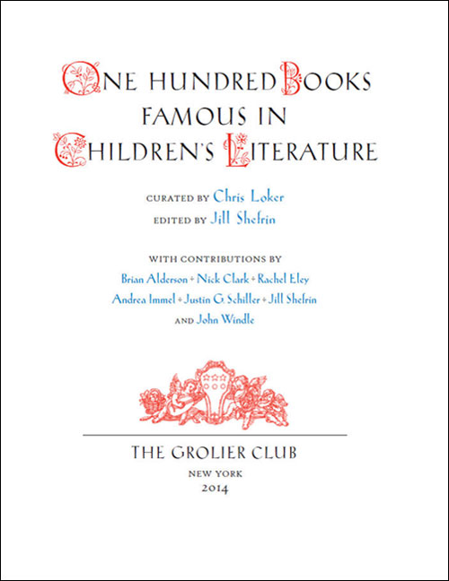 One Hundred Books Famous in Children's Literature