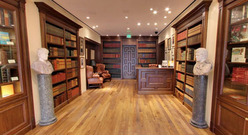 Raptis Rare Books, Interior