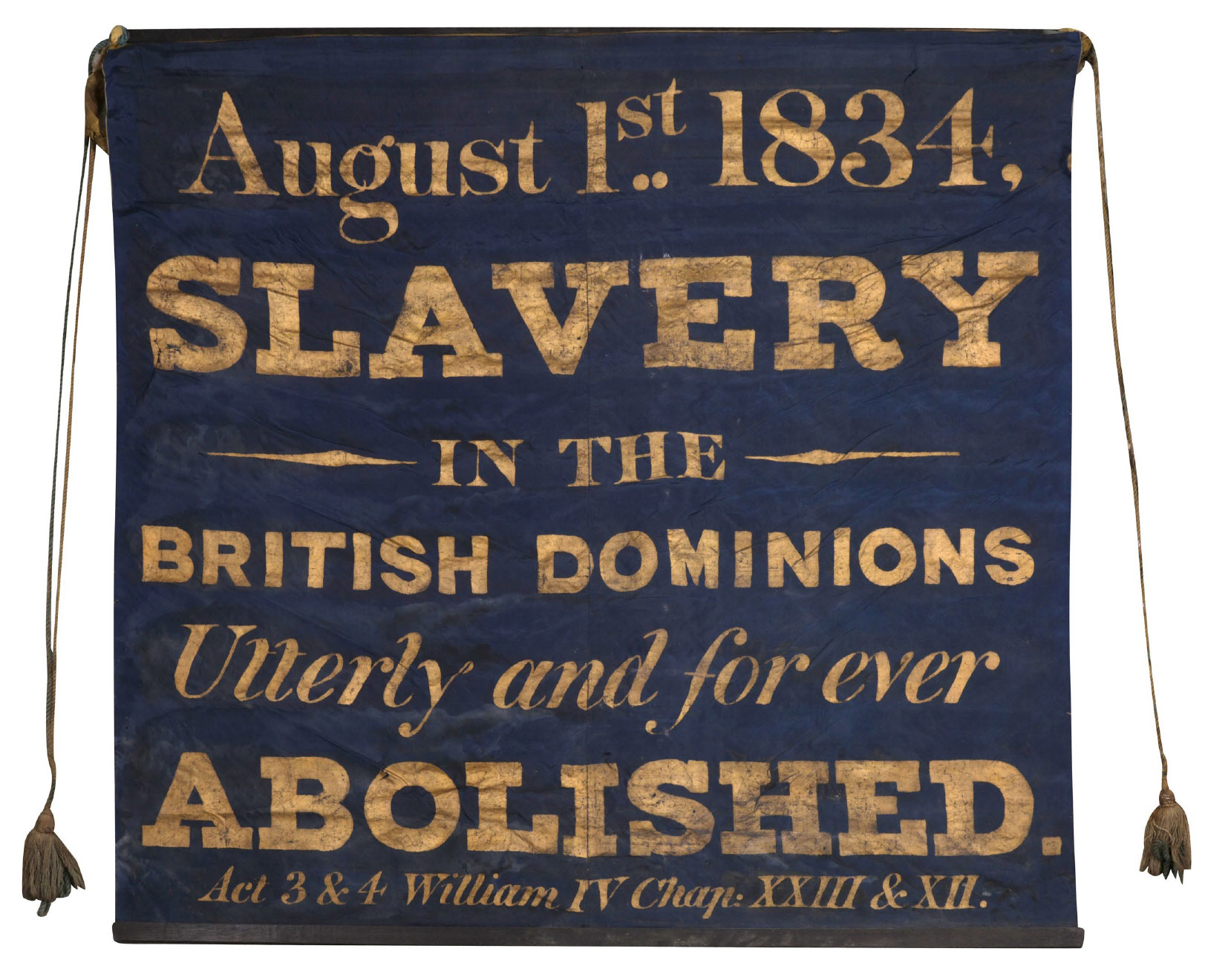 Slavery Abolished Banner