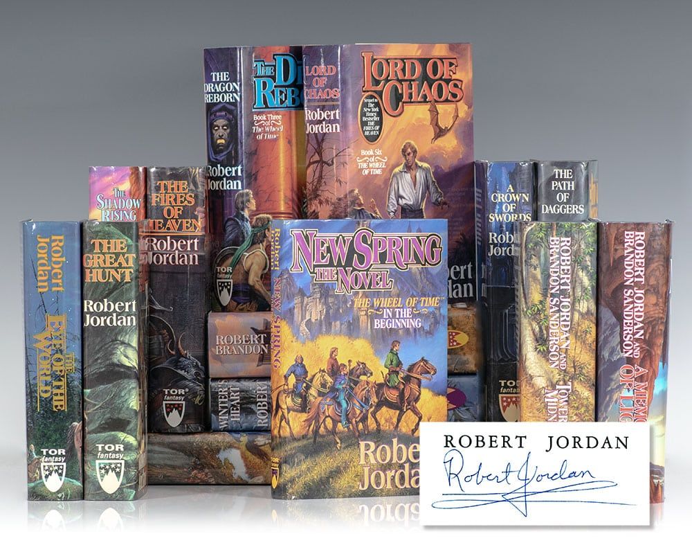 Collecting Robert Jordan S Wheel Of Time The New Antiquarian The Blog Of The Antiquarian Booksellers Association Of America