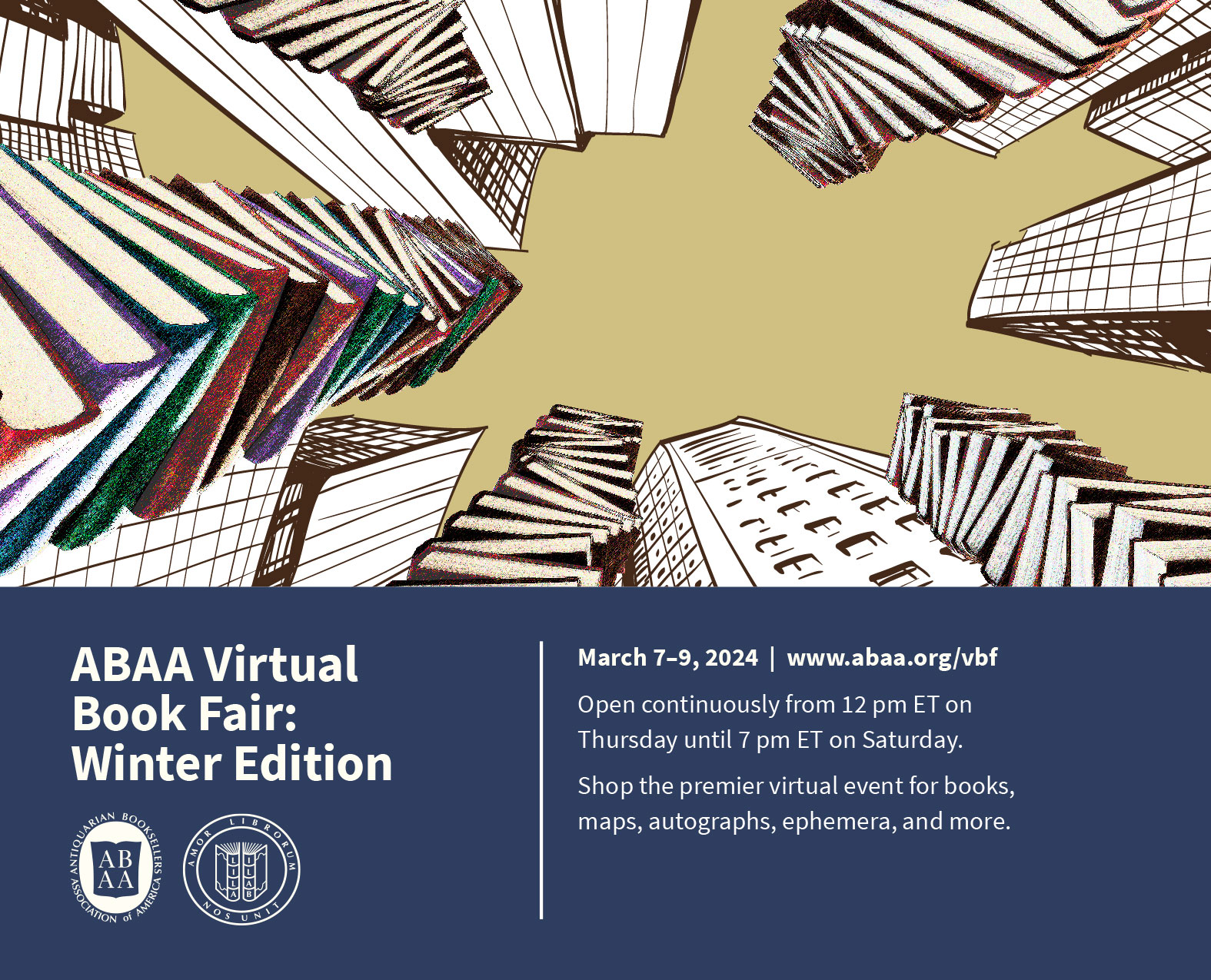 ABAA Virtual Book Fair: Winter Edition